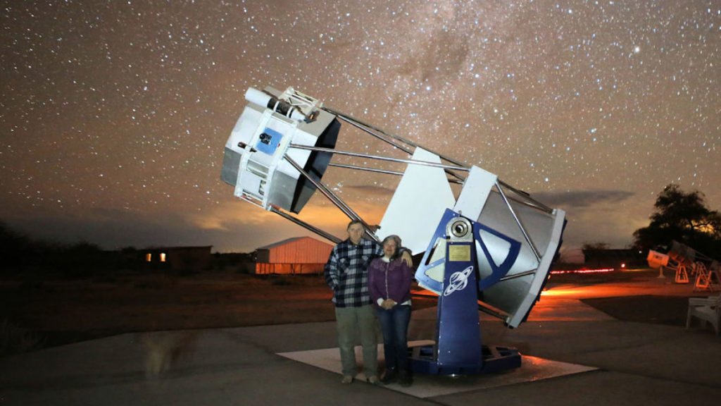 Imagem do tour astronômico da Star Tour